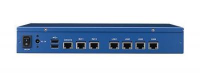 FWA-1320-00E Plateforme PC pour application réseau, FWA-1320, Rangeley C2358, 6GbE W/ 2bypass, DC