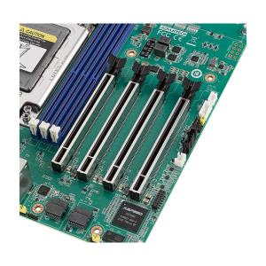 AIMB-592SL-0AA1 Carte mère industrielle AMD MicroATX EPYC 7003 Zen 3, avec 4 x PCIe x16, 4 x USB, VGA, 2 x LAN, BMC, M2 et TPM