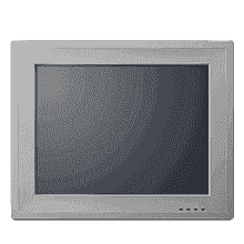 PPC-L158T-R90-DXE Panel PC 15" fanless tactile industriel, PPC-L158T with resistive t/s, DC input