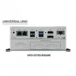 PC fanless modulaire QuadCore J1900 4xCOM 4xUSB rail DIN, VESA et extension iDoor