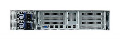 AGS-923I-R14A1E Serveur à grande capacité de calcul graphique, 2U Xeon HPC chassis w/1400W RPS w/MB/4 GbE/IPMI