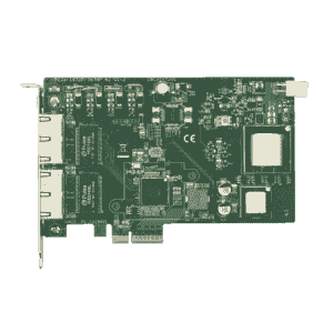 PCIE-1674PC-AE Carte ethernet Gigabit, 4-port PCI express GbE PoE card