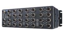 Switch ethernet managé avec 24 ports PoE au format M12 IP54