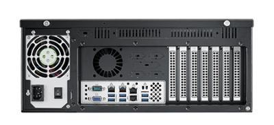 HPC-7484-70ZB Chassis rackable 4U pour carte EATX/ATX/MicroATX avec 8 baies disques hotswap et alimentation 700W