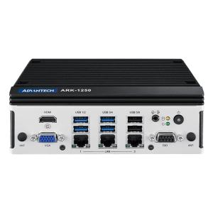 ARK-1250L-S5A2 PC Fanless Rail Din avec Intel® Core i5-1145G7E, 2 x HDMI, 4 x LAN, 6 x USB , 4 x COM,