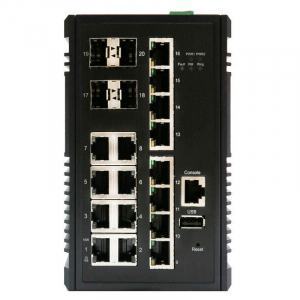 IS10GPOEMP1604X Switch PoE 10Gb 16 ports RJ45 Gb et 4 SFP 10Gb