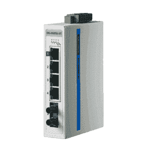 Switch Rail DIN ProView automatisme  4 ports + 1 Fibre SM F