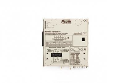 MI400E-RD-DC-2 Convertisseur RS232 <> RS422/485 isolé, retournement de ligne automatique et option double port RS232  Externe, 9 à 36 VDC