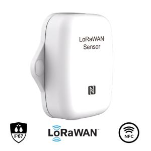 Capteur LoRaWan de température et d'humidité étanche NFC