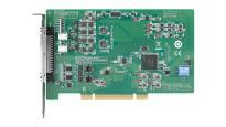 Carte PCI  avec 4 sorties analogiques, 16 E/S numériques, 12 bits