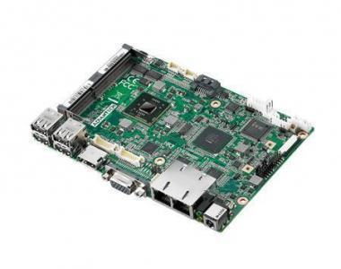 MIO-5250D-S8A1E Carte mère embedded Compacte 3,5 pouces, Intel ATOM D2550 MIO SBC, DDR3,VGA,48bit LVDSx2