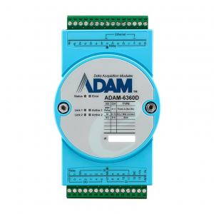ADAM-6360D-A1 Module ADAM Ethernet OPC-UA / Modbus/TCP avec 8 relais, 14 entrées digitales et 6 sorties digitales