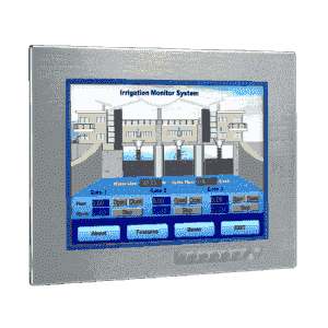 FPM-8151H-R3AE Ecran industriel 15", encastrable et tactile, durci, acier inoxydable, IP65 VGA/DVI, -20-60C, C1D2/ATEX