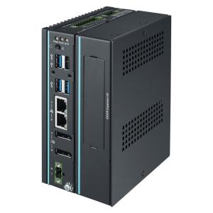 UNO-137-I23BA PC fanless compact avec Intel Atom x6413E, 8 GB DDR4, 2 x LAN, 2 x COM, 4 x USB, Rail DIN