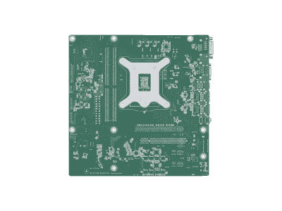 AIMB-505L-00A1E Carte mère industrielle, LGA1151 mATX DP/DVI/eDP/SATAIII/2 COM/H110/1 LAN