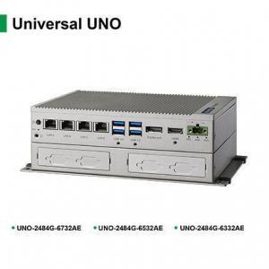 UNO-2484G-6332AE PC industriel fanless à processeur I3-6100U, 8G RAM,4xLAN,4xCOM,4xmPCIe