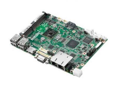 MIO-5250D-S8A1E Carte mère embedded Compacte 3,5 pouces, Intel ATOM D2550 MIO SBC, DDR3,VGA,48bit LVDSx2