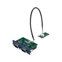 Carte 2 ports RS-232 isolés sur  M.2 B Key 2242, avec connectique DB9