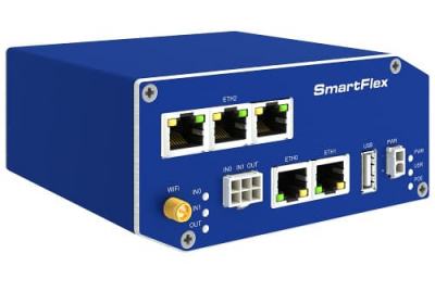 BB-SR30300125-SWH Routeur industriel 4G, LTE,5E,USB,2I/O,SD,2S,SL,Acc,SWH