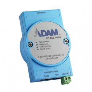 ADAM-4570-CE Passerelle série ADAM, 2-port RS-232/422/485 Serial Device Server