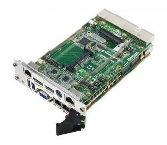 Cartes pour PC industriel CompactPCI, MIC-3328 w/ i3-3120ME 4G RAM DP dual slot RoHS