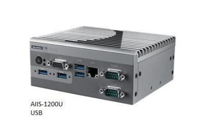 AIIS-1200U-S6A1E PC industriel pour application de vision, N3160 1.6G, 2 USB3.0, 1 LAN, 4 USB3.0, 2 COM,DIO