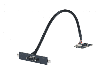MOS-4140V-Y1101 Module d'extension pour PC industriel fanless, DVP-7016HE_VGA cable_iDoor bracket