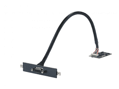 Module d'extension pour PC industriel fanless, DVP-7016HE_VGA cable_iDoor bracket