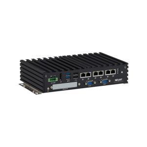 PC fanless Intel Atom x6425E Quad Core x4 COM x6 LAN