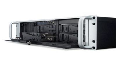 HPC-7242MB-00XE Châssis industriel 2U rack 19 ATX avec 4 tiroirs hot-swap SAS/SATA