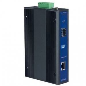 EKI-2741F-AE Switch industriel, GbE to SFP fiber media converter