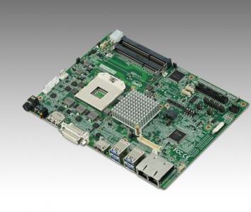 Carte mère embedded 5,25 pouces, Intel Ivy Bridge SKT + QM77, MIO SBC, 4 USB3.0