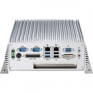 NISE3600E PC Fanless industriel Intel® Core™ i5/i3 3ème génération avec 1 slot PCIeX4