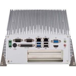 NISE3600CP2 PC Fanless 6/7/8/9th génération, VGA, HDMI, 2xLAN, 6xUSB, 6xCOM, 2 x mPCIe, 2 x PCI compatible windows 7/10