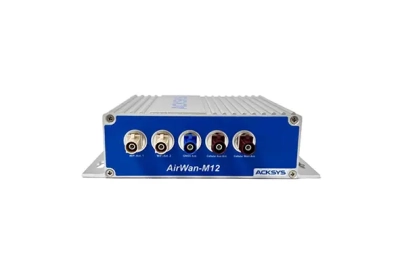 AirWan-M12 Routeur 4G et WiFi / GPS connectique M12