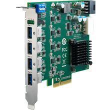 Carte PCIEx4 avec 4 ports USB 3.0 pour l'acquisition de flux video