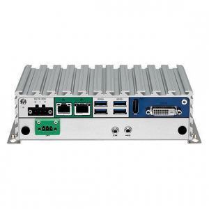 NISE107 PC Fanless Atom Dual Core DVI/DP et 2 x LAN