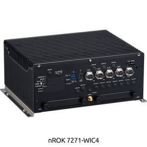 nROK 7271 PC fanless pour le transport avec processeur Intel® Core™ de 12e/13e génération