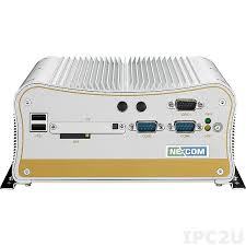 NISE2110A PC Fanless Intel® Atom DualCore D525 1.8GHz (fanless pc) avec 1 slot PCI d'extension + carte SIM Température de fonctionnement : -20°C à 70°C