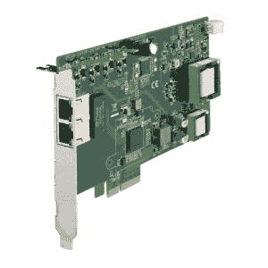 PCIE-1672PC-AE Carte ethernet Gigabit, 2-port PCI express GbE PoE card