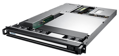 SKY-6100-R12B1E Serveur GPU 1U avec Intel Xeon Scalable avec 1 x PCIe x16 double-deck + 5 x PCIe x16 single-deck