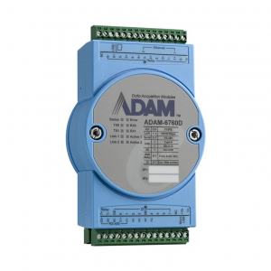 ADAM-6760D-A Passerelle intelligente avec Node-Red + 8 entrées TOR et 8 sorties relais SSR sur Ethernet