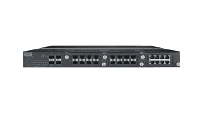 EKI-8528-4XFL-A Switch ethernet L2 avec 4 SFP et jusqu'à 24 x 10/100/1000 Mbps ports ethernets (Ports en option) Administrable