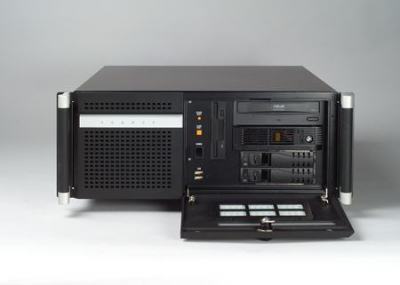 ACP-4320BP-40BE Châssis silencieux 4U 400W pour PC rack 19" PICMG1.0 et 1.3 et 2 disques extractibles