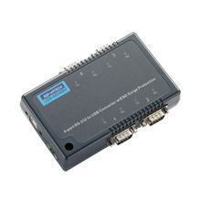 USB-4604BM-AE Serveur de périphériques USB, 4-Port RS-232/422/485 to USB Converter w/Surge