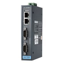 Passerelle RS232 RS422 ou RS485 ethernet 2 ports -40 ~ 75 °C