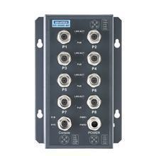 EKI-9508E-MPH-AE Switch industriel managé POE EN50155 M12 x 8FE, 72~110VDC
