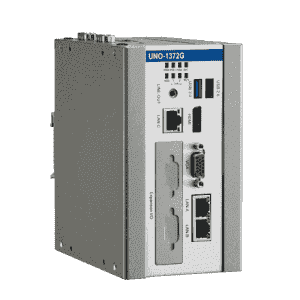 UNO-1372G-E3AE PC industriel fanless à processeur Atom QC 1.91GHz, 4GB DDR, iDoor, 3Ethernet, 2COM