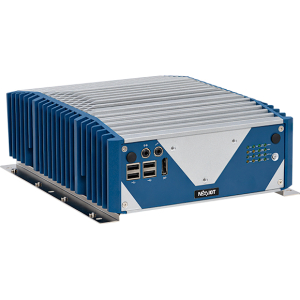 NISE 3910R-A PC fanless équipé d'un processeur de 12eme ou 13eme génération IntelCore i9/i7/i5/i3 x4 LAN,X4 COM, x1 DP, X1 SIM, x4USB et port M2 accessible de l'extérieur