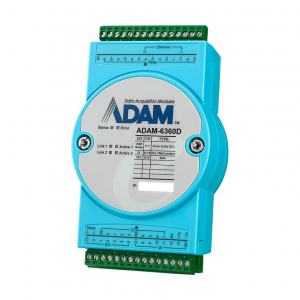 ADAM-6360D-A1 Module ADAM Ethernet OPC-UA / Modbus/TCP avec 8 relais, 14 entrées digitales et 6 sorties digitales